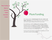 Tablet Screenshot of plumfunding.com